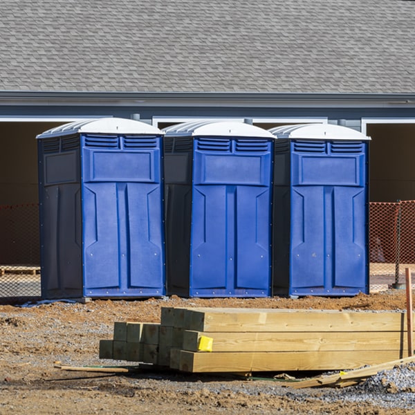 what is the cost difference between standard and deluxe porta potty rentals in Francis